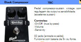 Pedal (Black Compressor) Compressor/Sustain TBC