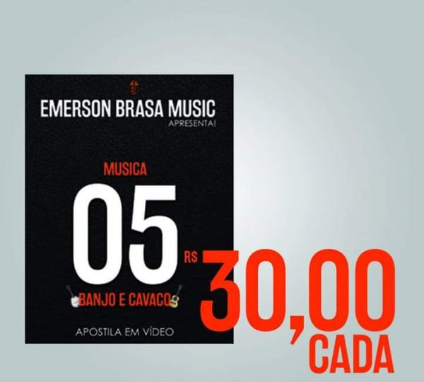 DVD - 5º Curso de Musicas para Cavaco e Banjo (Vídeos)