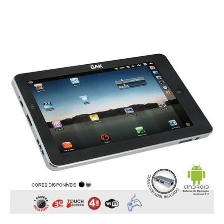 Ipad Tablet Bak 1075 Wifi 3g 10 Polegadas Com Teclado