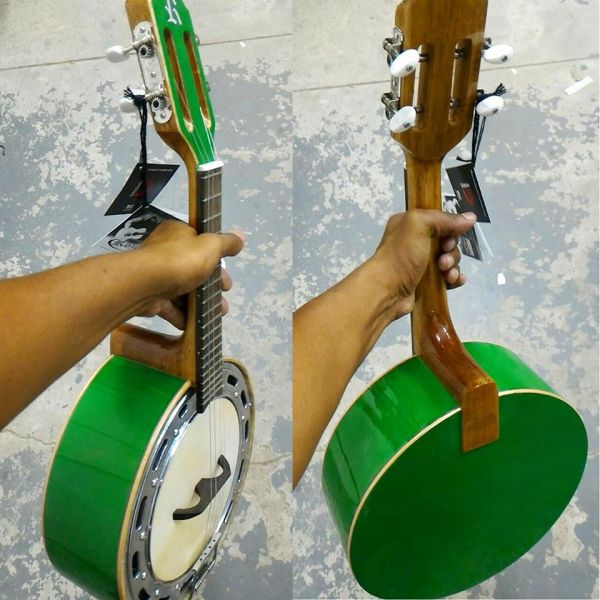 Banjo Rozini Studio Verde Caixa de 10 Elétrico Exclusivo Emerson Brasa