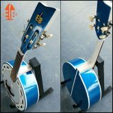 Banjo Luthier Azul Brilho Caixa de 9 Elétrico