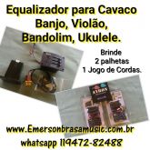 Equalizador para Cavaco, Banjo, Violão e Ukulele