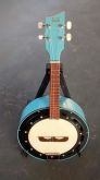 Banjo Azul color caixa de 9  elétrico com capa