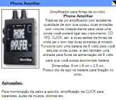 Phone Amplifier -Amplificador de fones (diversas utilidades)