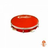 Pandeiro Captain de 10" Corpo em ABS e Pele Vermelho - 16842